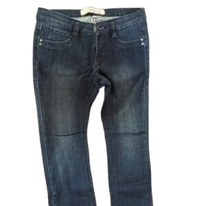 Dark Blue Ankle Jeans